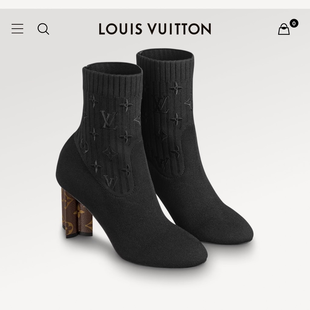 🟤Louis Vuitton Silhouette Ankle Boots🤎